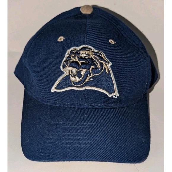 Zephyr Other - Pitt Panthers Zephyr Z Hat Fitted Cap Men's 6 7/8 Navy Gold Panther Pittsburgh